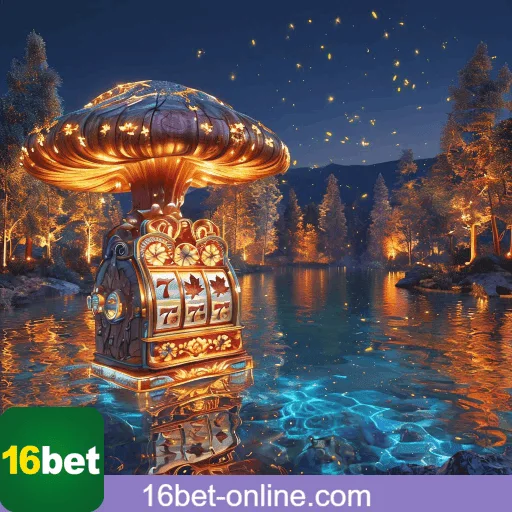 Imagem ilustrativa mostrando a plataforma 16BET com variedade de jogos online e provedores populares.